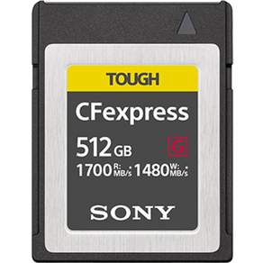 Sony CFexpress Type B TOUGH G CEB-G512, 512GB