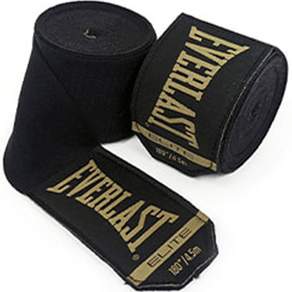 Everlast Elite 2 手環套裝 4.5 厘米, 黑色, 1組