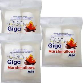 GIGA Mild款經典棉花糖, 90g, 3包