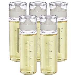 Seamilex 矽油香料瓶白色, 5個, 500ml