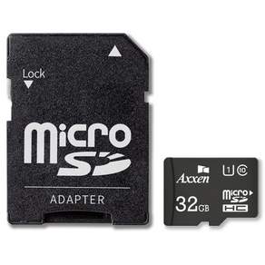 Accen 進階 Micro SD 卡 + 轉接器套件 MSD22, 32GB
