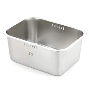HOMES 不鏽鋼方形洗碗機桶 10L, 1個, 單色