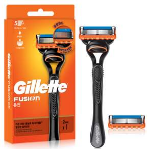 Gillette 吉列 2024融合手動手柄+刀片2P套裝, 1組