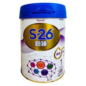 Wyeth 惠氏 S-26 鉑臻 Pro2 新升級嬰兒配方奶粉 1號 0-12個月, 1罐, 800g