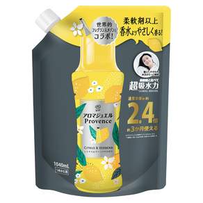 Lenor 蘭諾 衣物芳香豆 柑橘馬鞭草補充包, 1040ml, 1包