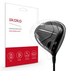 Skoko Titleist TSR2 發球桿 9 度高爾夫球桿保護膜 2 件套, 單色, 1組