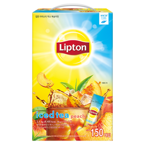 Lipton 立頓 冰茶混合桃味, 14g, 150入, 1個