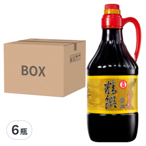 KIMLAN 金蘭 精饌醬油, 1500ml, 6瓶