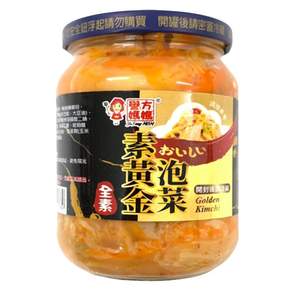 譽方媽媽 素黃金泡菜, 350g, 1罐