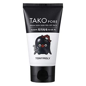 TONYMOLY 章魚去黑頭撕拉面膜, 1條