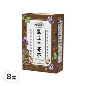 薌園 黑豆牛蒡茶, 10g, 10包, 8盒