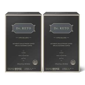 Dr.KETO 防彈咖啡隨身包, 13g, 10條, 2盒