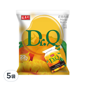 盛香珍 Dr.Q 芒果蒟蒻, 265g, 5袋