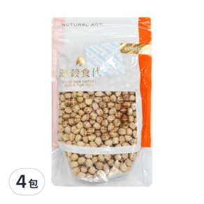 源穀食代 埃及豆 雪蓮子 鷹嘴豆, 500g, 4包