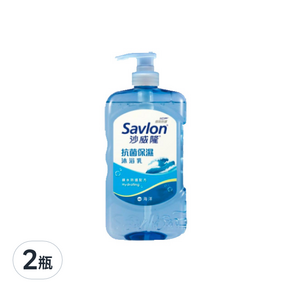 Savlon 沙威隆 抗菌保濕沐浴乳 海洋, 850g, 2瓶