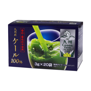 Global Garden 盛花園 日本九州產100%羽衣甘藍菜青汁 20入, 60g, 2盒