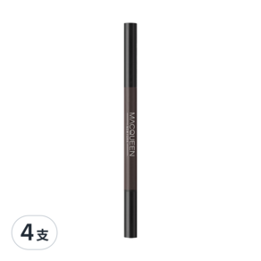 MACQUEEN 六角眉筆 0.35g, Gray brown, 4支