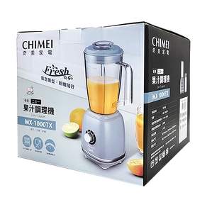 CHIMEI 奇美家電 二合一果汁調理機 MX-1000TX 160 x 140 x 339mm 1.4kg 1L