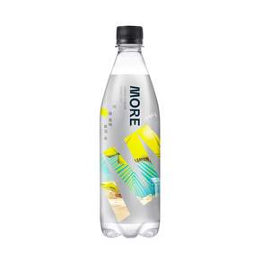 多喝水 MORE 檸檬風味氣泡水, 560ml, 24瓶
