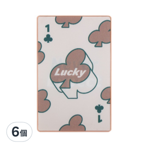 i'm meme 我愛心機電眼撲克眼影盤 8g, 001 Lucky Card 焦糖栗子, 6個