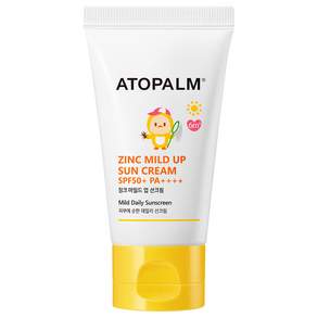 ATOPALM 愛多康 孩童溫和保濕防曬霜 SPF50+ PA++++, 65g, 1條