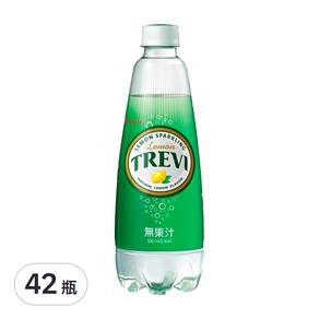 LOTTE 樂天 TREVI 氣泡水 檸檬口味, 500ml, 42瓶