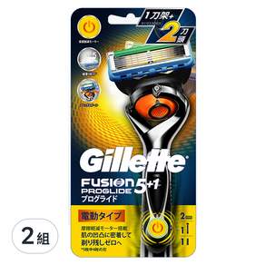 Gillette 吉列 無感動力Proglide系列刮鬍刀, 2組