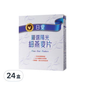 QUAKER 桂格 日安 細燕麥片, 500g, 24盒