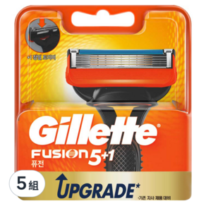 Gillette 吉列 Fusion鋒隱系列刮鬍刀, 4入, 5組