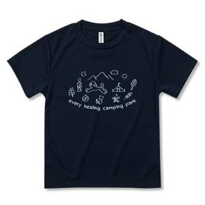 planet re:maker 乾爽透氣短袖T-Shirt 寵物與露營圖案