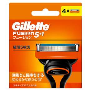 Gillette 吉列 Fusion鋒隱系列 刮鬍刀頭, 4入, 1盒