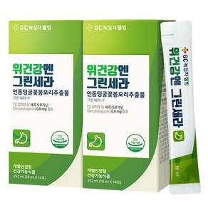 GC Wellbeing 金銀花萃取液隨身包, 252ml, 2盒