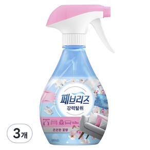 Febreeze 柔軟香味織物除臭劑, 淡淡花香, 370ml, 3瓶