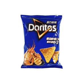 Doritos 多力多滋 玉米片 爆蒜鮮蝦, 48g, 12包