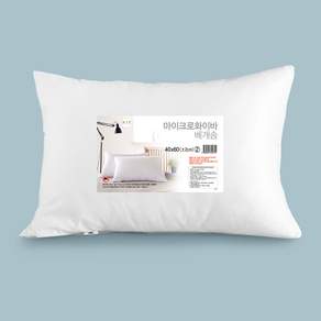 Kit Home 超細纖維枕芯, 單色, 1個