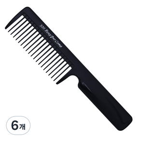 Hongo 500 Beuy Pro Comb 處理染髮梳, 黑色, 6個