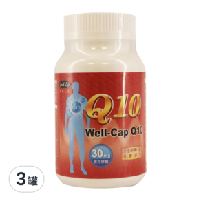 good Life 得意人生 Q10 30mg複方膠囊, 60顆, 3罐