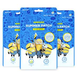 minions Glancure Minions 夏季貼 35 x 35 毫米 24 片, 3個, 混合顏色