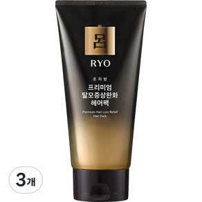 RYO 呂 蔘蘊菁萃頭皮賦活髮膜, 300ml, 3個