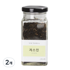 VICTORIA 罐裝茉莉花茶包, 35g, 1罐, 2罐