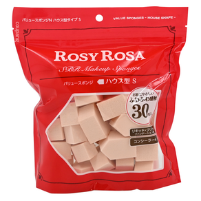 ROSY ROSA 粉底液粉撲 五角型 30入, 1包