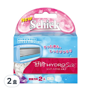 Schick 舒適牌 舒綺仕女除毛刀片, 2入, 2盒