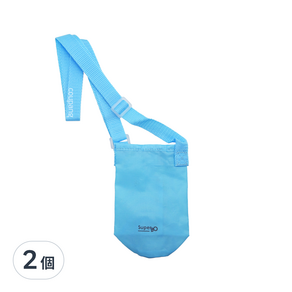 Skater 輕便型水壺袋 不鏽鋼專用 360ml, 藍色, 2個