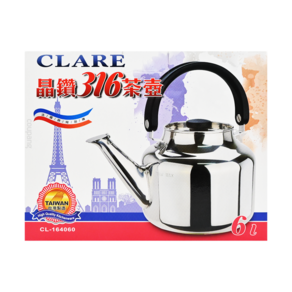 CLARE 晶鑽316茶壺, 6L, 1盒
