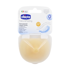 chicco 自然哺育 乳膠乳頭保護套, 2個