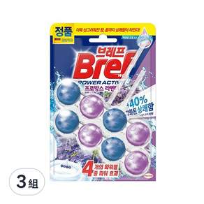 Bref 妙力 Metime 懸掛式馬桶清潔球 薰衣草香, 100g, 3組