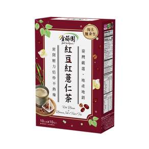 金薌園 紅豆紅薏仁茶, 10g, 10入, 1盒