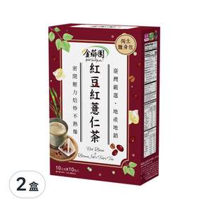金薌園 紅豆紅薏仁茶, 10g, 10入, 2盒