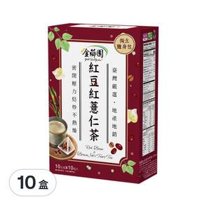 金薌園 紅豆紅薏仁茶, 10g, 10入, 10盒