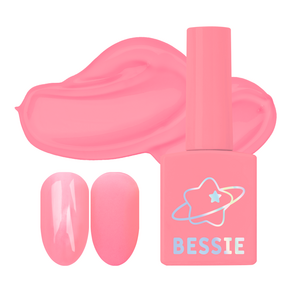 Bessie Y2K COSMIC 系列指甲油, S28 Barbie Coral, 11ml, 1個